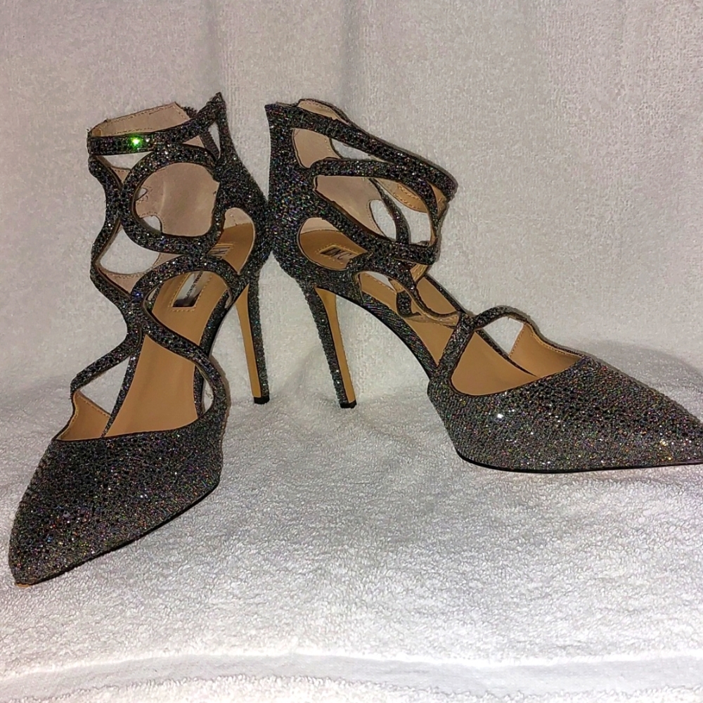 International Concepts (INC) Rhinestone 4-inch stilettos
